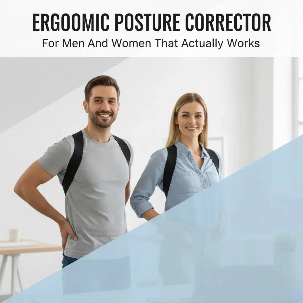 Ergonomic Posture Corrector For Men And Women That Actually Works - HealTribe