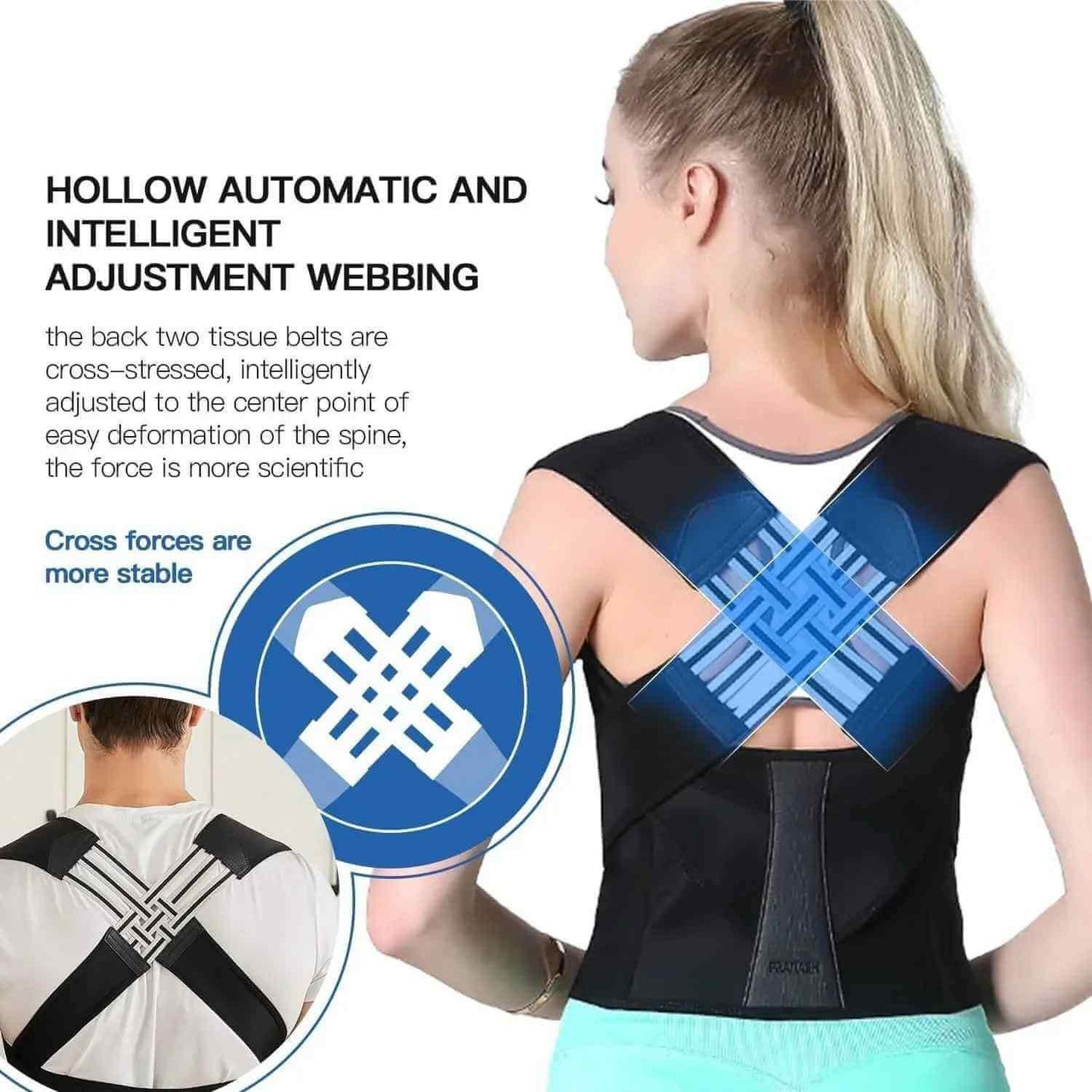 HealTribe™ Advanced Posture Corrector for Men & Women - HealTribe